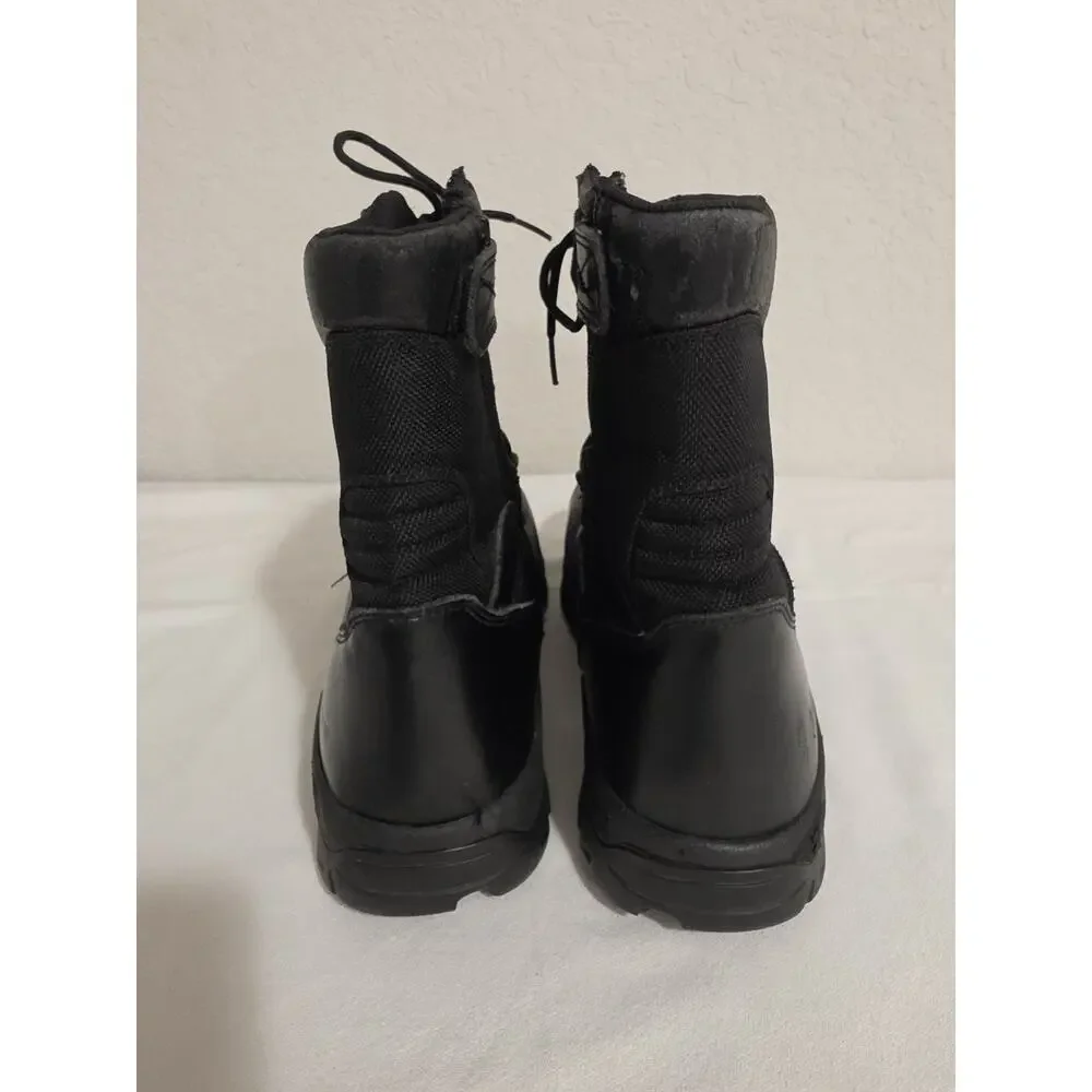 Bates Men's 12 M Tactical Boots Composite Safety Toe EH Side Zip Black Work